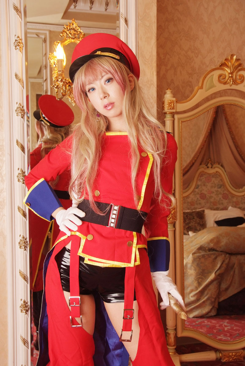 [Cosplay] Macross Frontier - Sexy Sheryl Nome - akaiteza